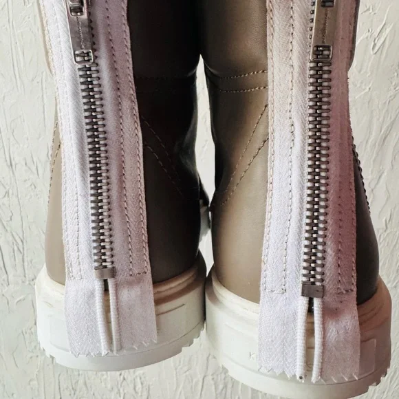 Kris Van Assche grey High-Top Sneakers